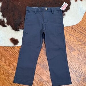Vineyard Vines Kids Navy Formal Pants
